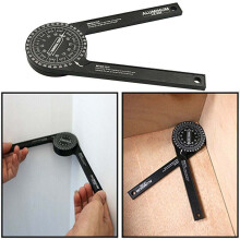 360° Aluminum Miter Saw Protractor Angle Finder for Woodworking Measuring Tool