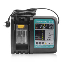 14.4V-18V Battery Charger for Makita DC18RC DC18RD DC18RA DC18SD DC18SF BL1830 BL1840 BL1850 BL1860 BL1840B BL1820 BL1815 BL1430 BL1450