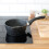 Blackmoor 66120 16cm Milk Pan / Non-Stick, Cool Touch Handle / Black 3
