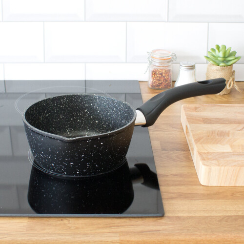 Blackmoor 66120 16cm Milk Pan / Non-Stick, Cool Touch Handle / Black 2