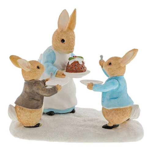Beatrix Potter Beatrix Potter Peter Rabbit  Mrs Rabbit with a Christmas Pudding