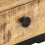 VidaXL vidaXL Solid Mango Wood U-Shaped Side Table Sofa End Coffee Table Living Room 6