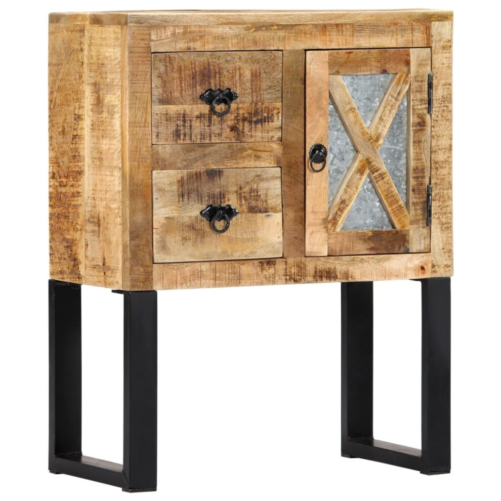 Vidaxl Solid Mango Wood Sideboard Lowboard Hifi Cabinet Console End Table