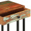 VidaXL vidaXL Solid Acacia Wood U-Shaped Side Table Sofa End Coffee Laptop Table 8