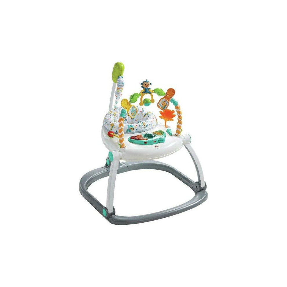 Fisher-Price Colourful Carnival Spacesaver Jumperoo Light-up Musical