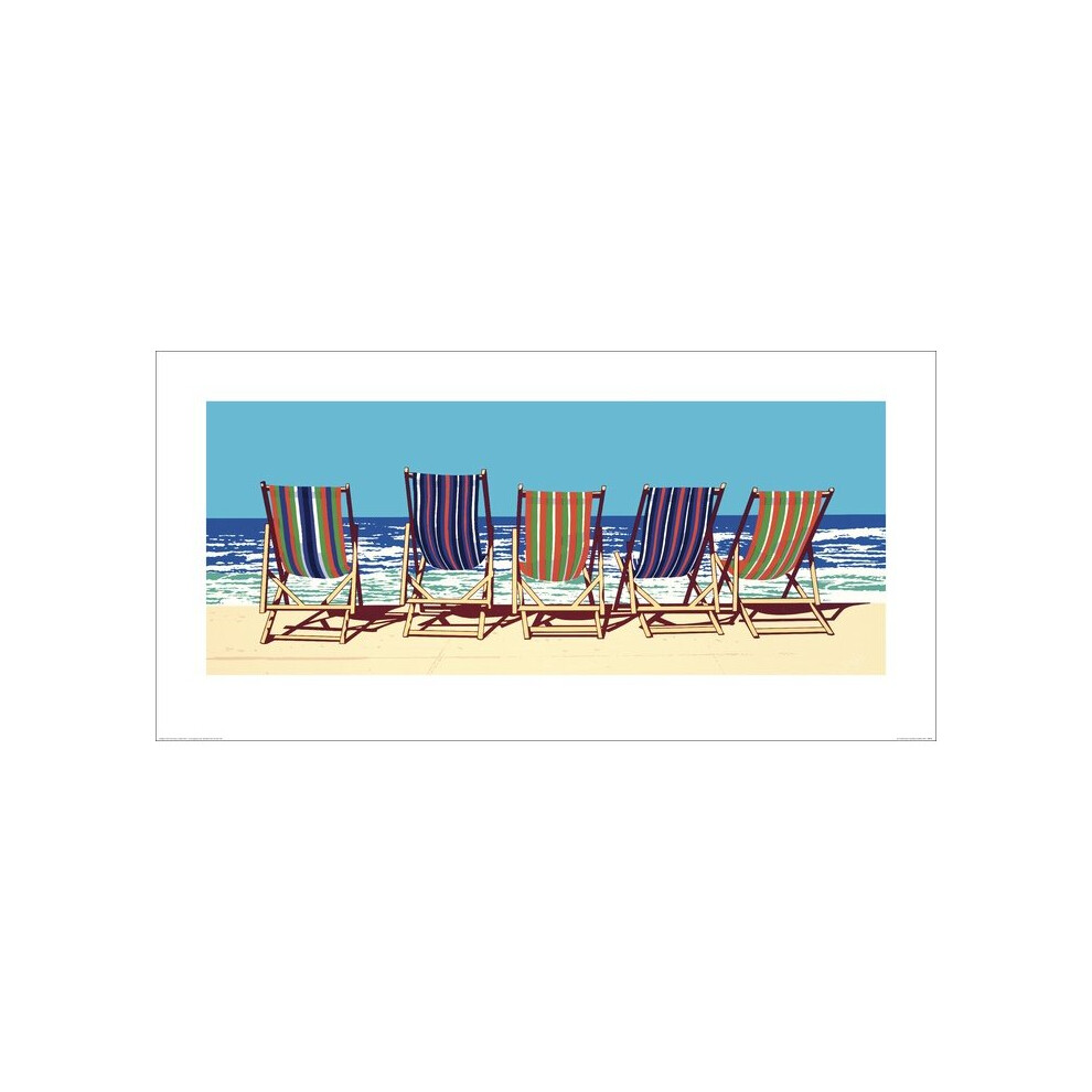 The Art Group Jonathan Sanders (Five Deckchairs)
