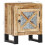 VidaXL vidaXL Solid Mango Wood Bedside Cabinet Interior Lowboard Sideboard End Table 10