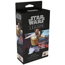 Fantasy Flight Games FFGD4672 Asmodee Star Wars: Legion - Lando Calrissian, Expansion, Tabletop, German