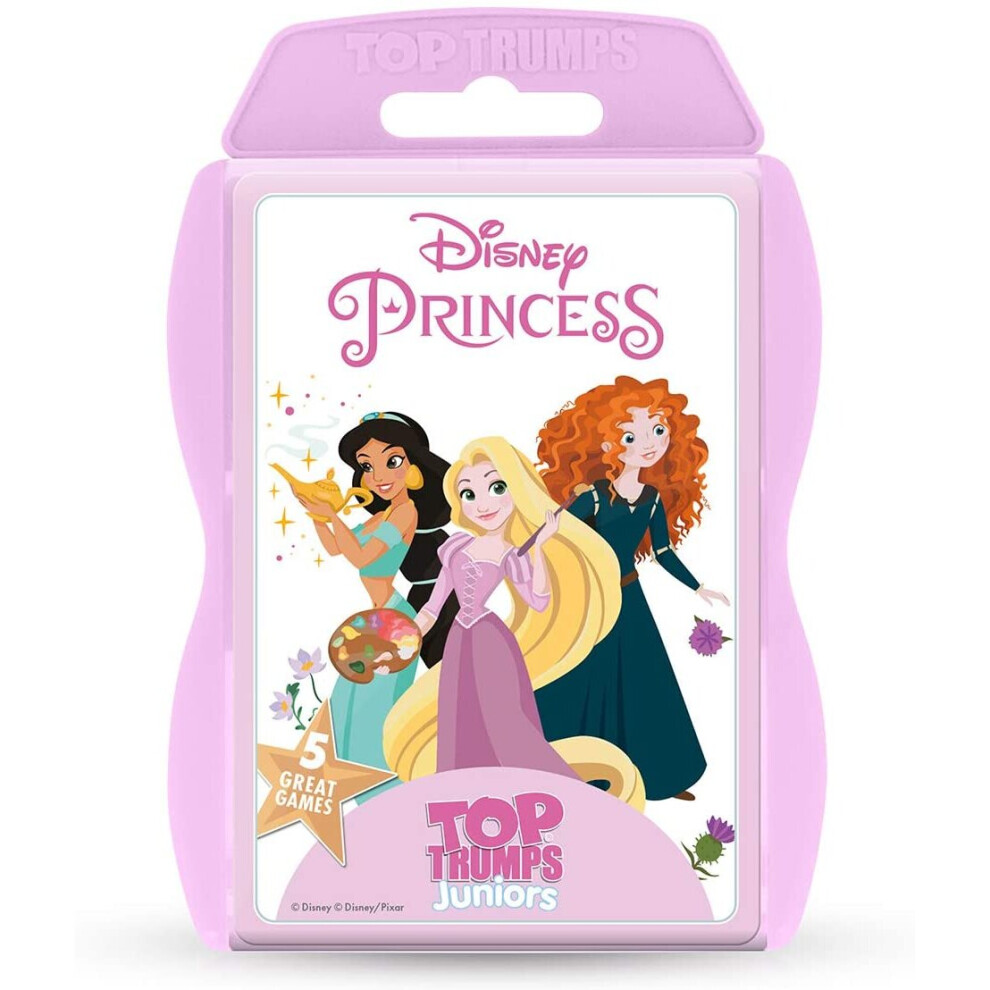 Disney Princess Top Trumps Juniors Card Game, WM01286-EN1-6