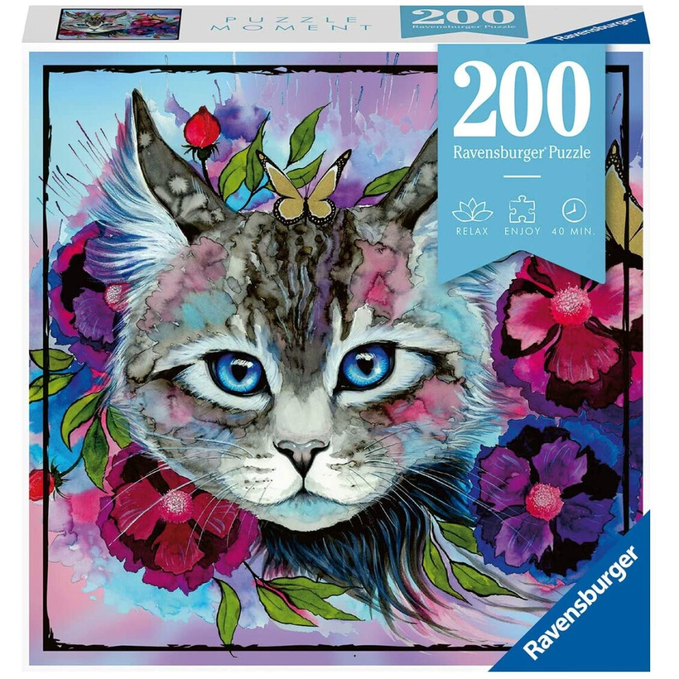 Photos - Jigsaw Puzzle / Mosaic Ravensburger Cateye 200 Piece Jigsaw Puzzles for Adults & Kids Age 14 Years Up 12960 