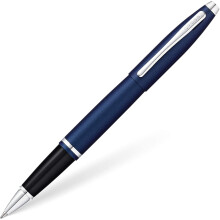 Cross AT0115-18 Calais Matte Metallic Midnight Rollerball Pen Including Gift Box - Blue