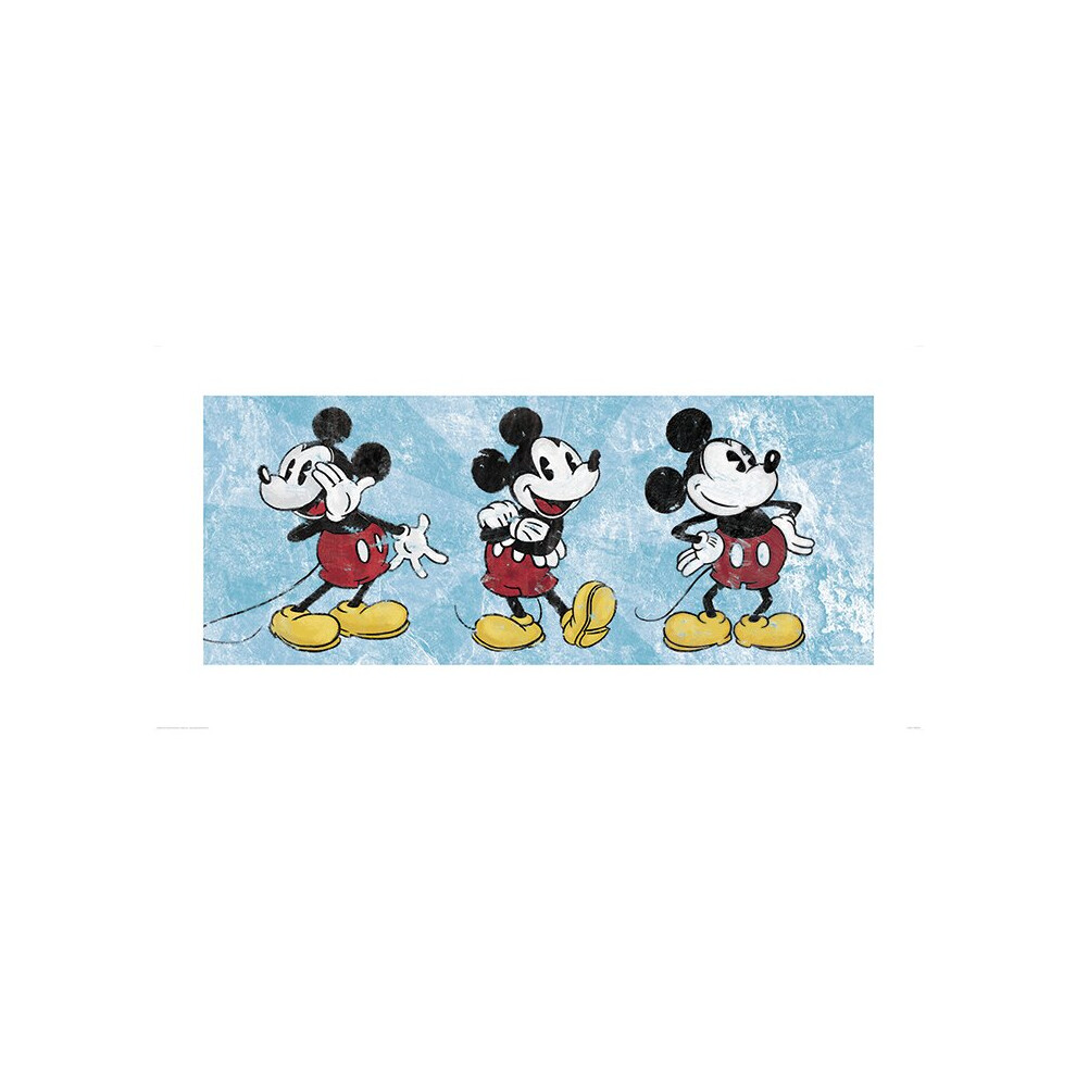 Mickey Mouse (Squeaky Chic Triptych)