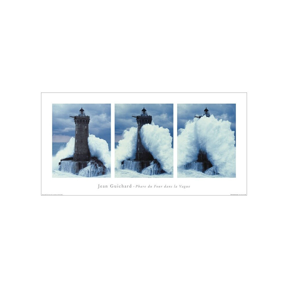Jean Guichard (Phare Du Four, Bretagne Triptych)