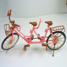 Dollhouse Bicycle Mini Funny DIY Bike Sports Miniature Toy for Kids