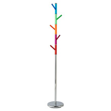 MULTICOLOURED ACRYLIC PEGS COAT STAND
