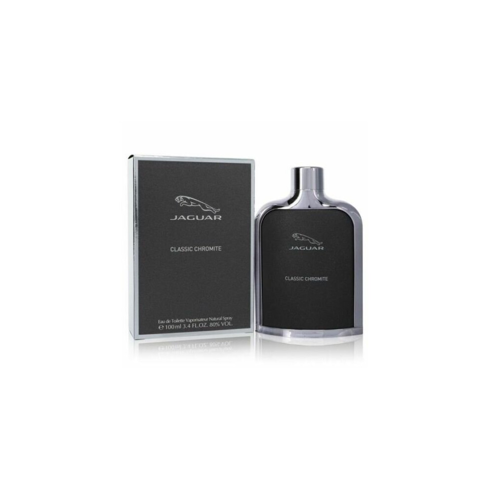 JAGUAR CLASSIC CHROMITE Eau De Toilette Spray FOR MEN 3.4 Oz / 100 ml