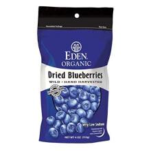 Eden Foods, Bio, Getrocknete Blaubeeren, 4 Unzen (113 g)