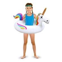 Gofloats Unicorn Pool Float Party Tube - Oppustelige fl?der Voksne og b?rn