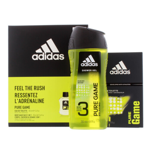 Adidas Adidas Pure Game 2-Pc Gift Set