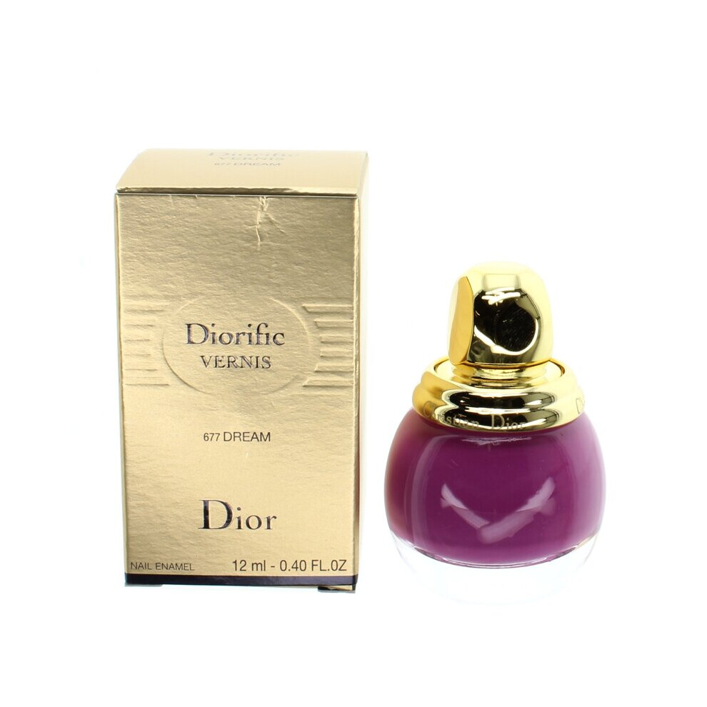 Dior Diorific Vernis Purple Nail Polish 677 Dream 12ml