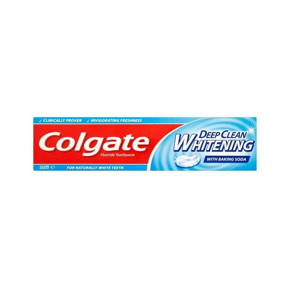 Colgate Deep Clean Whitening with Baking Soda Toothpaste 100ml