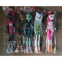 5PCS Kids Body Girls Monster Doll Elf Move Joints Toys UK