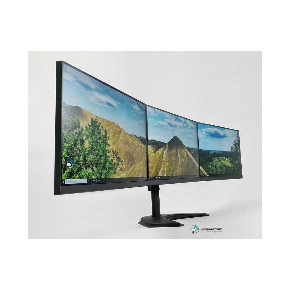 New Triple Monitors Bundle 72" (3 X 24") Thin Frameless Ips Hdmi 5060935980216