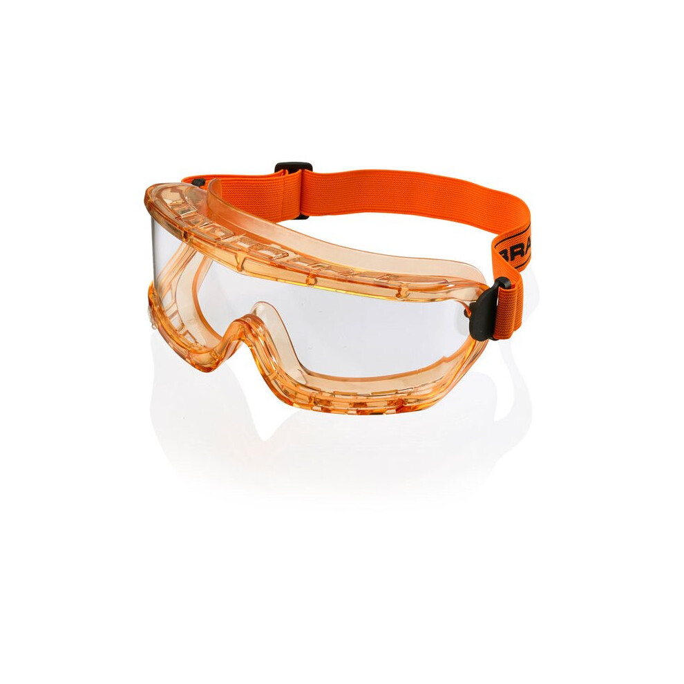Beeswift Safety Spectacle - B-Brand Premium Goggle F - Orange Blue 5030566119330