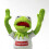 Kermit Muppet Toy The Frog Soft Plush Stuffed 40cm Διαθέσιμο με λευκό μπλουζάκι 3