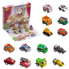 Joulun adventtikalenteri laatikot 24 päivää auto asettaa lapset varhaiskasvatus lelut lahja