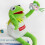 Kermit Muppet Toy The Frog Soft Plush Stuffed 40cm Διαθέσιμο με λευκό μπλουζάκι 1