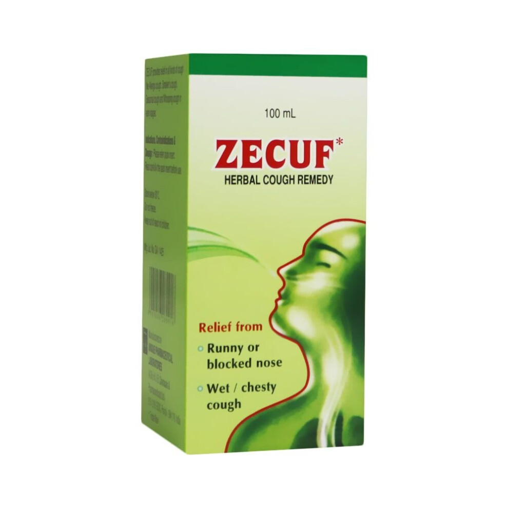 Zecuf Herbal Cough Syrup 100 Ml