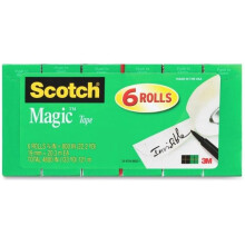3M 810S6 Scotch Magic Tape Rolls