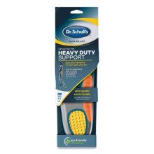 Scholls DSC59048 Pain Relief Orthotic Heavy Duty Support Insoles for Men, Multi Color - Sizes 8 to 14