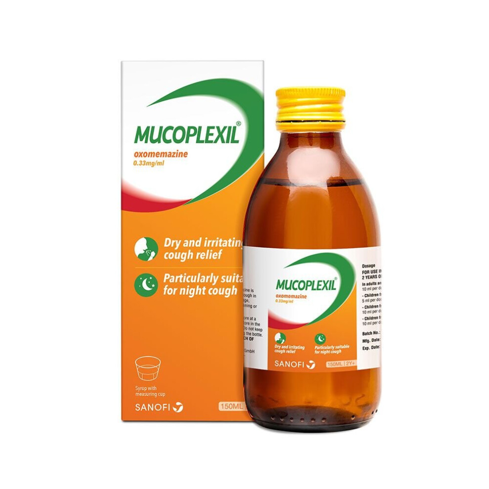 Mucoplexil 0.33 Mg/Ml Syrup 150 Ml
