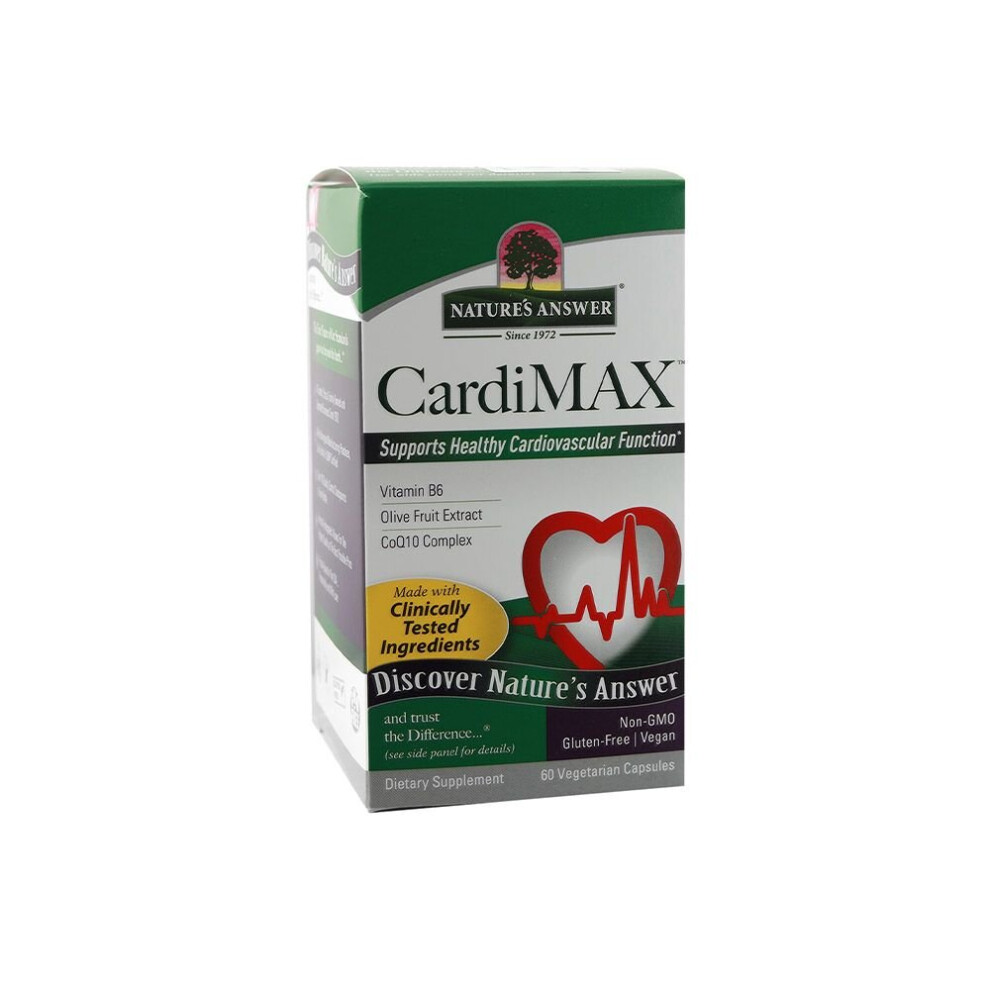 Brand: Nature's Answer Nature's Answer Cardimax Vegetarian Capsules - 60'S, Herbal Supplement