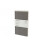 Moleskine Note Card With Envelope  Pocket Light Grey 1