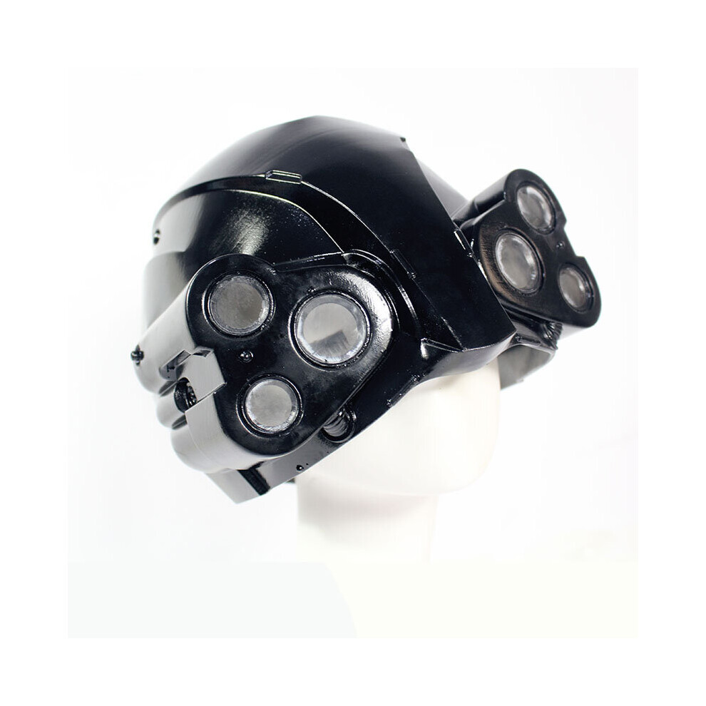 Unisex Toddler Black Cyberpunk 2077 Psycho Squad Cop Helmet Cosplay Buy