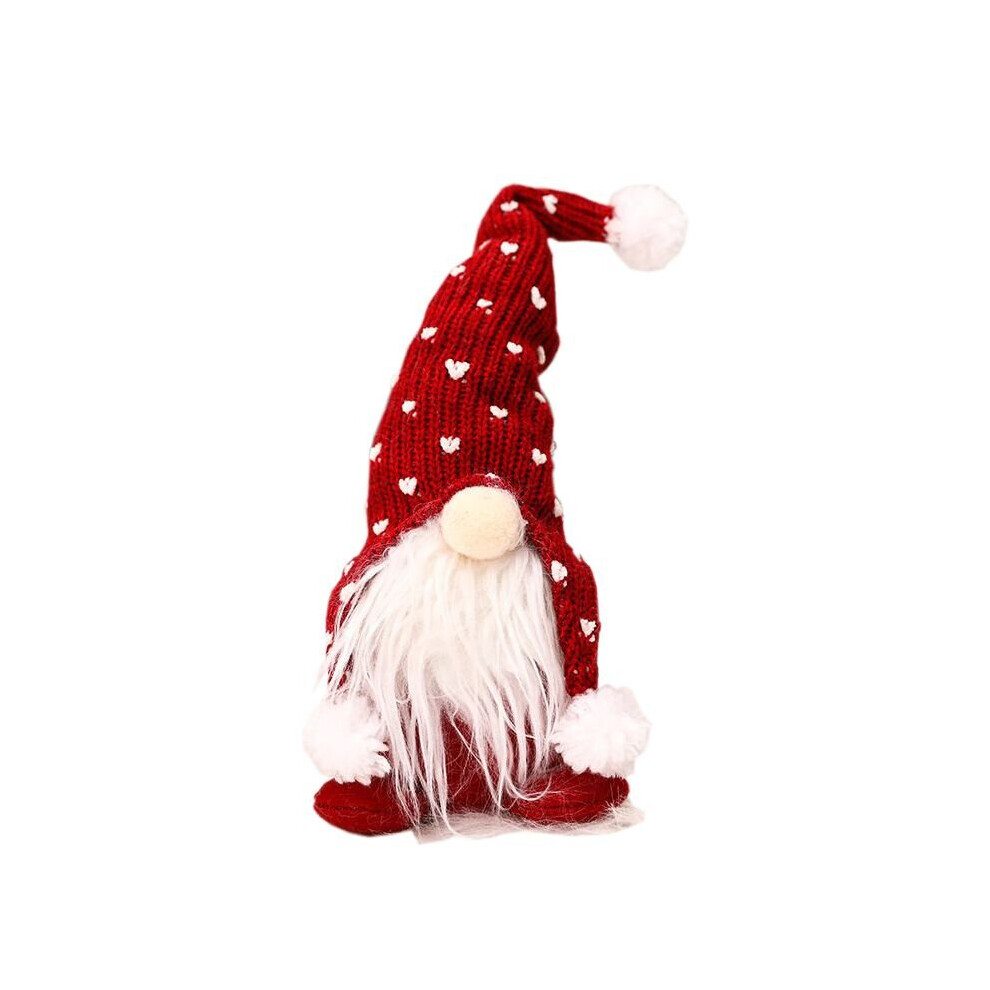 (Red) Christmas Gnome Plush Santa Doll Xmas Gonk Dwarf Elf Decoration Ornaments Gifts