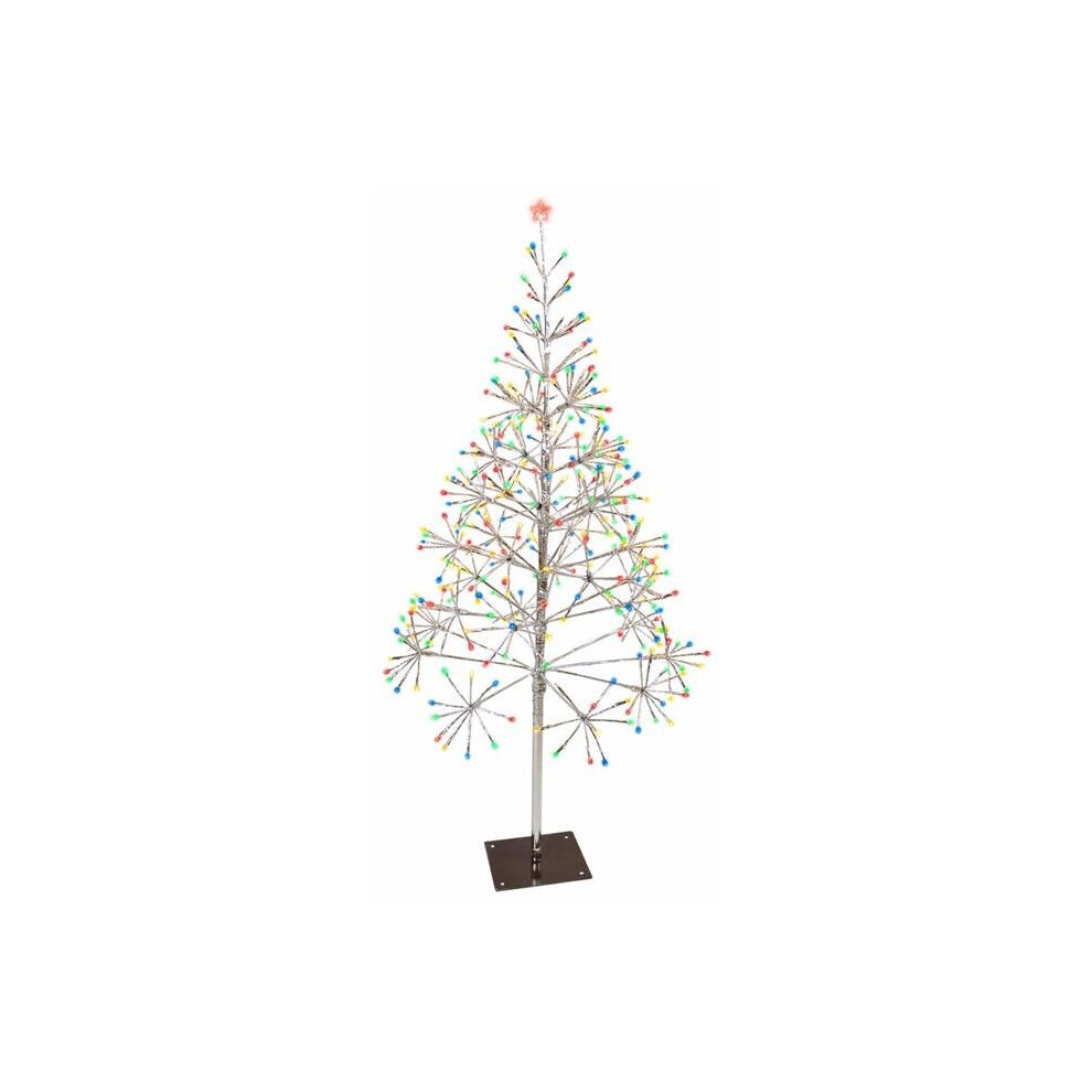 Celebrations 9071015 5 ft. LED Multi Pathway Decor Shimmering Tree