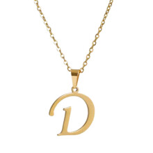 Del Boy Derek Trotter D Initial Letter Pendant Necklace Fancy Dress Only Fools