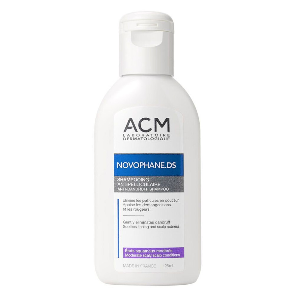 Acm Novophane Ds Anti-Dandruff Shampoo For Moderate Scaly Scalp 125Ml