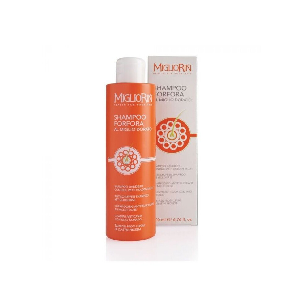 Migliorin Golden Anti Dandruff Shampoo 200 Ml