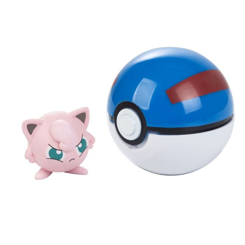 Pokemon Battle Figure Pack Clip N Go Pokeball Premier Ball Sobble ...