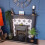 Ancoree Astra Black Pattern Tile Stickers for Fireplace Kitchen Backsplash 10