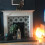 Ancoree Astra Black Pattern Tile Stickers for Fireplace Kitchen Backsplash 3