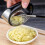 Kitchen Stainless Steel Garlic Press Crusher Manual Rocking Mincer Squeezer 4