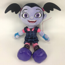 (Girl-25CM) Disney Vampire Girl Vampirina Wolfie Dog Child Cute Soft Plush Doll Toy Gift New