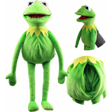 La Rana Gustavo Marioneta de Mano Muñeco de Peluche Suave para Niños Regalo de Navidad 23".