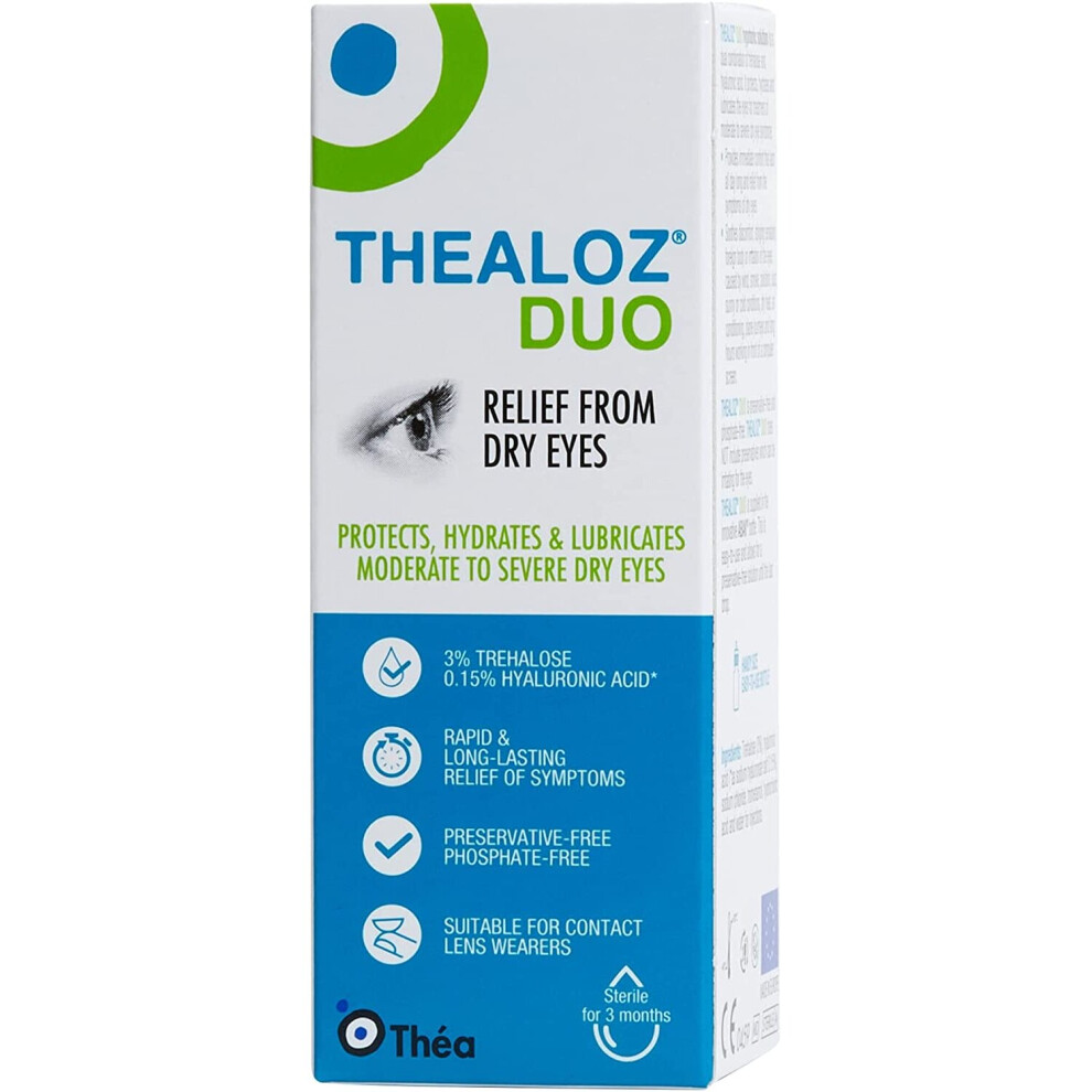 Thea Thealoz Duo Eye Drops, 10 ml